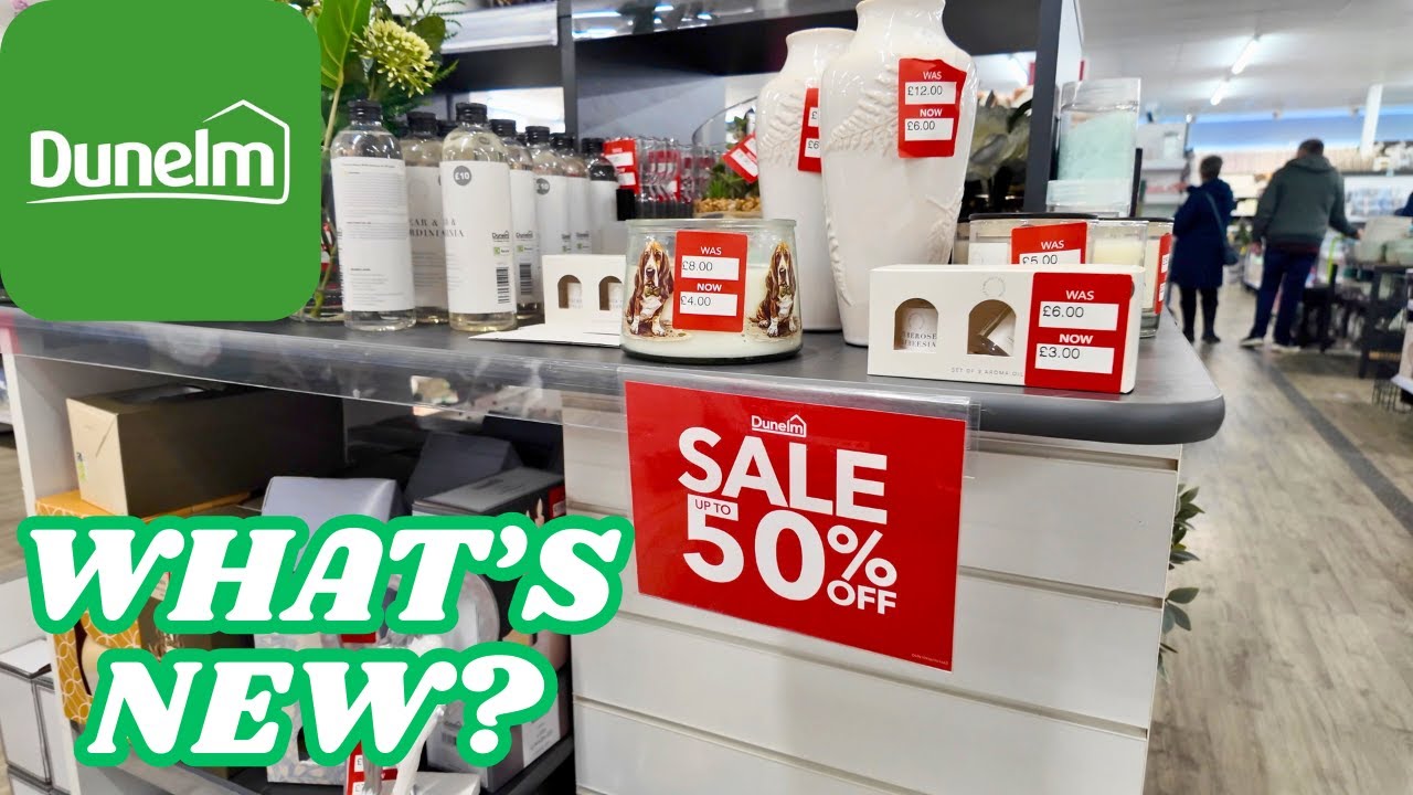 What's New in DUNELM - UP TO 50% OFF SALE - 30 December 2025