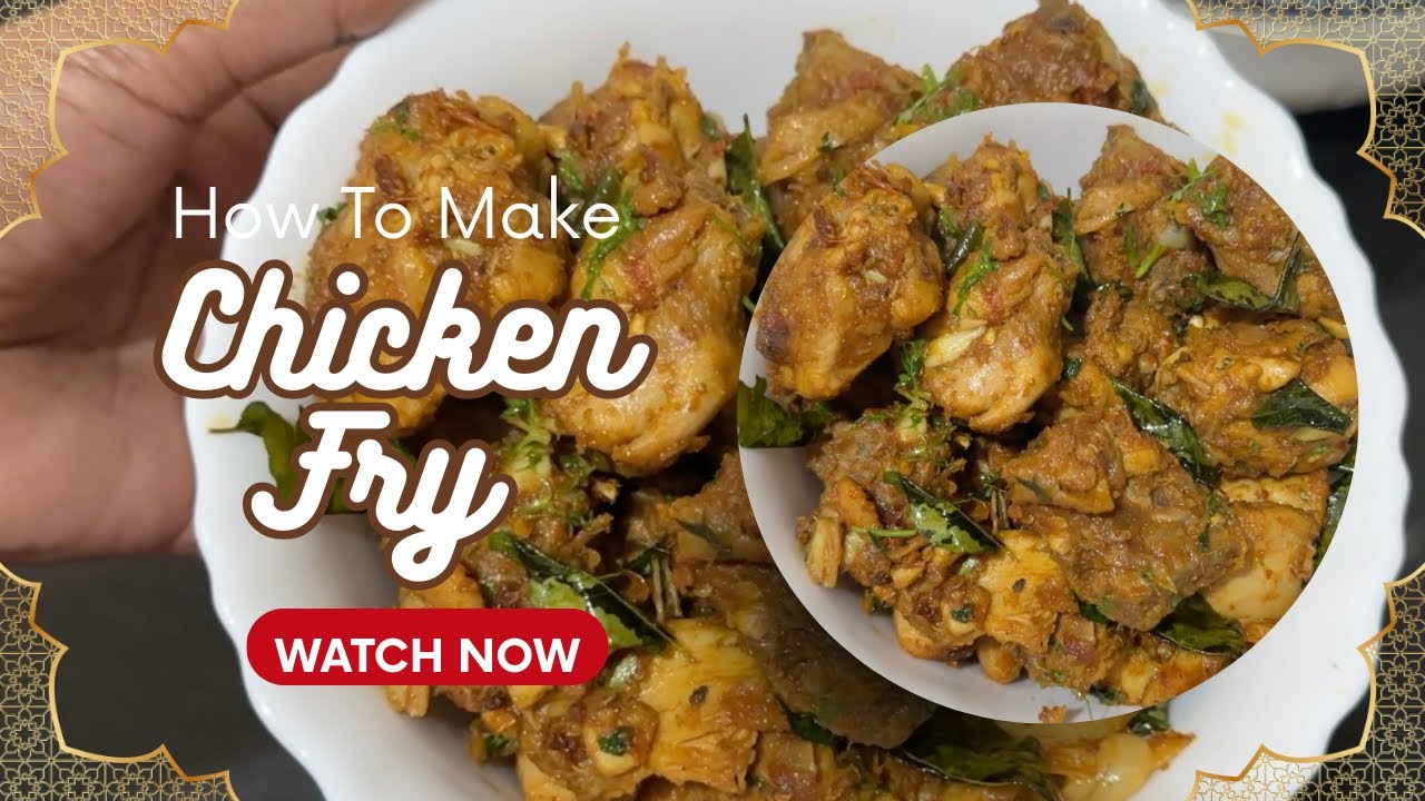 Chicken Fry Recipe Without Masala|Simple&Amazing Tast😋|మసాల లేని చికెన్ ఫ్రై👌#chicken #food #cooking