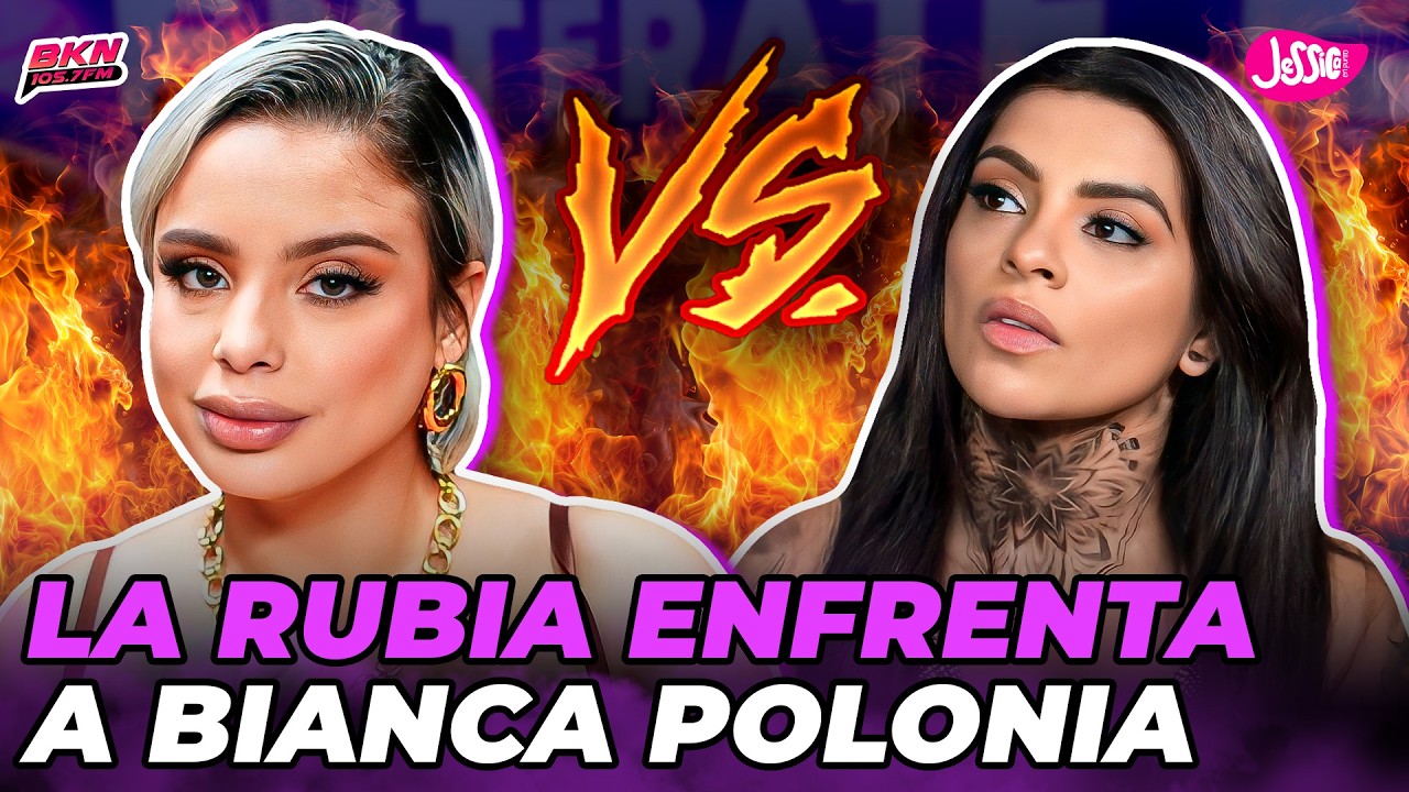 LA RUBIA ENVÍA MENSAJE DIRECTO A BIANCA POLONIA; “DONDE ME VEAS TÍRAME” CON ESA NO ME QUEDO 