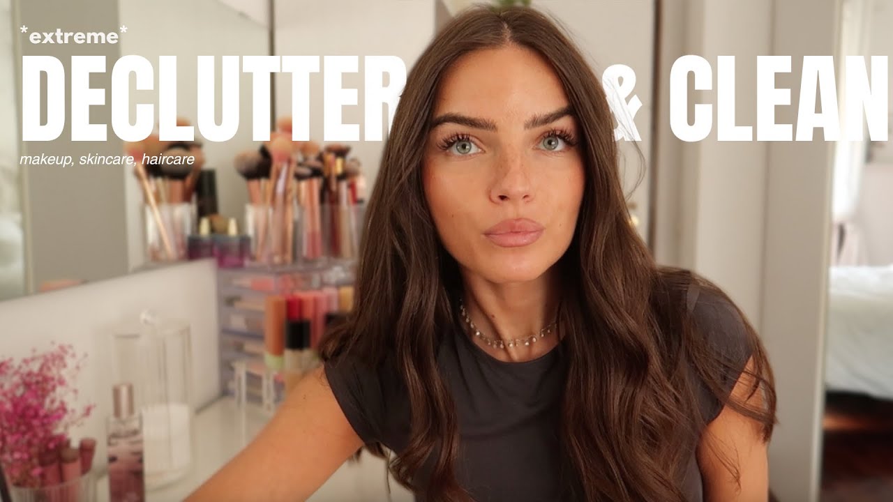 Extreme Declutter 🧺 | Addio Skincare, Makeup, Haircare | federica