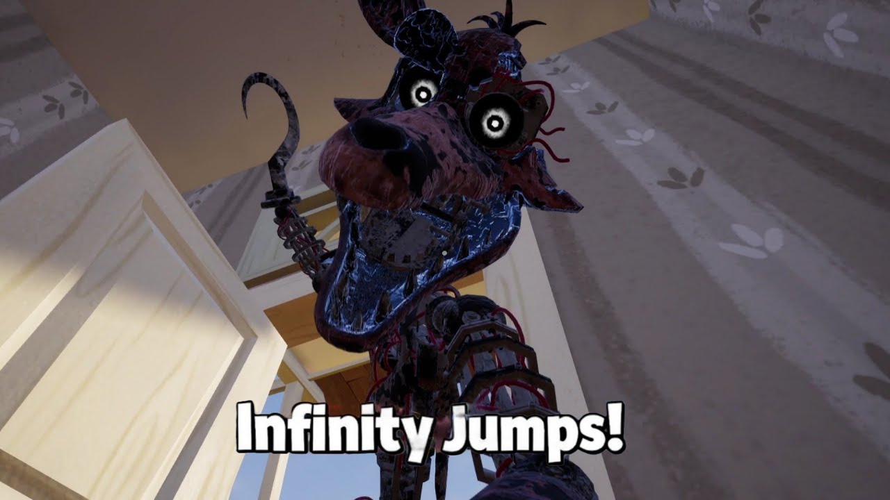 I Have Infinity Jumps But Ignited Foxy & Bonnie And Freddy Are Chasing Me (TJOC) 