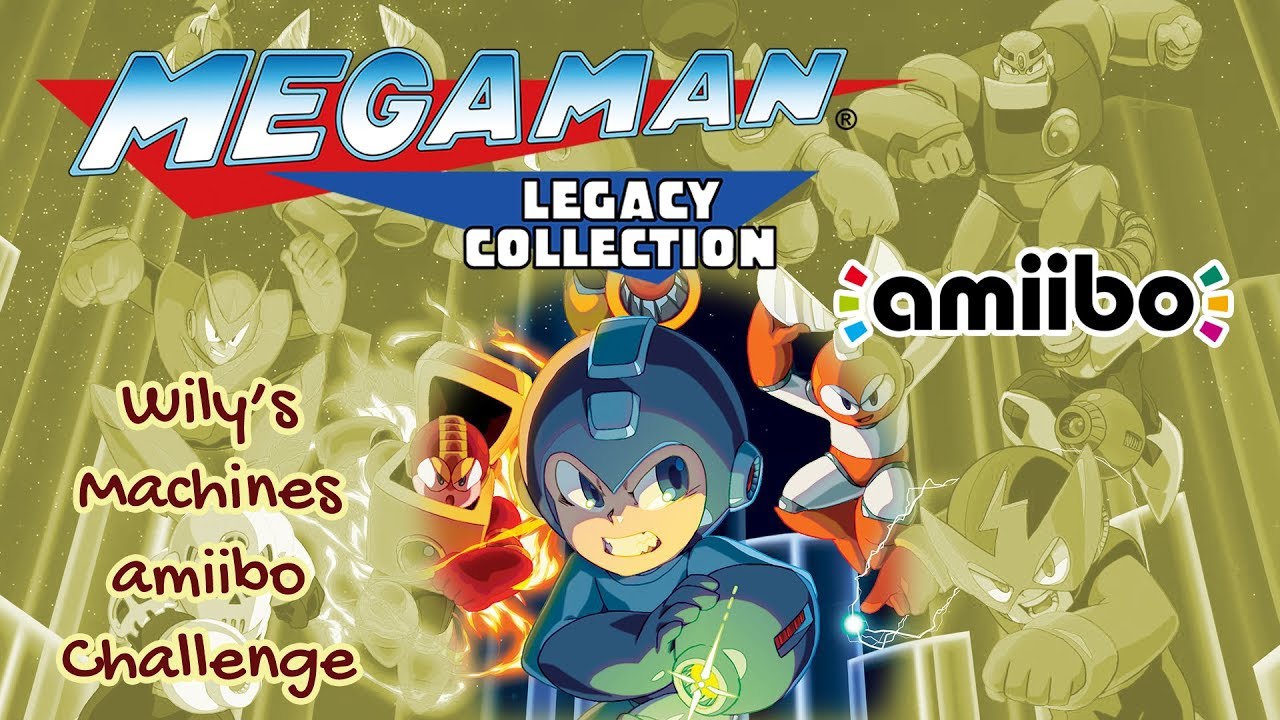Mega Man Legacy Collection - Wily's Machines amiibo Challenge