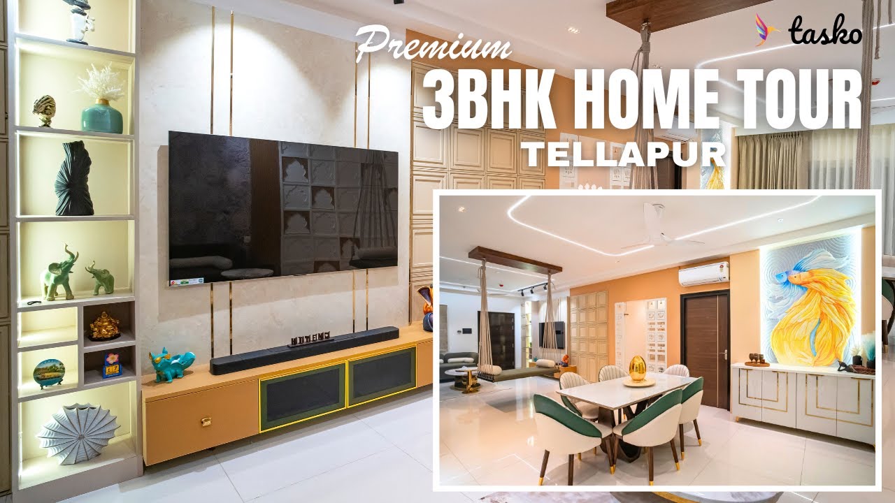 3BHK Premium Home Interiors at Honer Aquantis