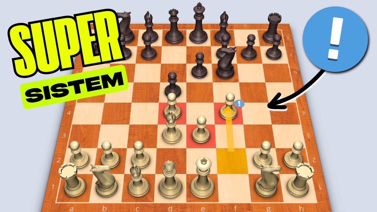 EL MEJOR SISTEMA para GANAR en AJEDREZ🚀😱 (Fácil y Mortal)
