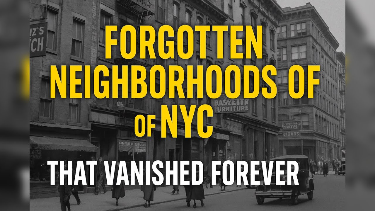 Forgotten Neighborhoods of NYC: Little Syria and Radio Row That Vanished Forever