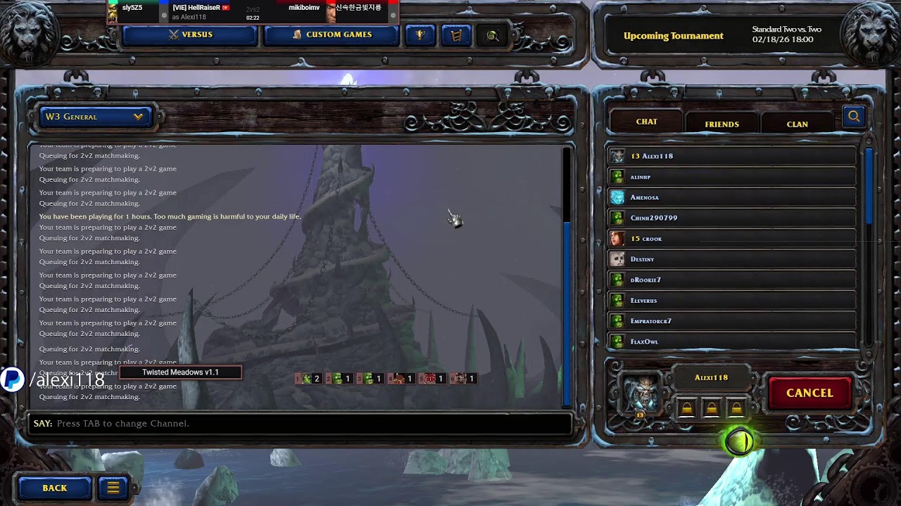 Live - Warcraft 3 - Năm mới hy vọng mới - 02/17/2026 !!!!