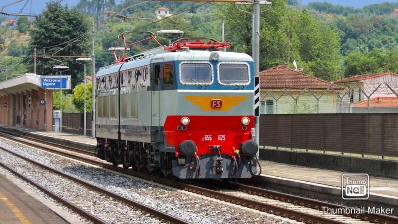 Treni in transito estivi a Vezzano Ligure: Invii storici, LIS, Merci e altro!
