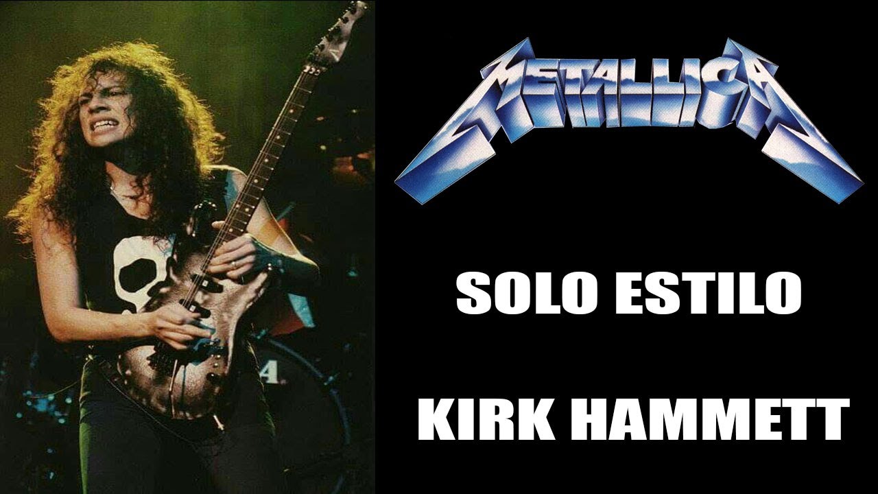 ▶️CURSO THRASH METAL -  SOLO ESTILO KIRK HAMMETT