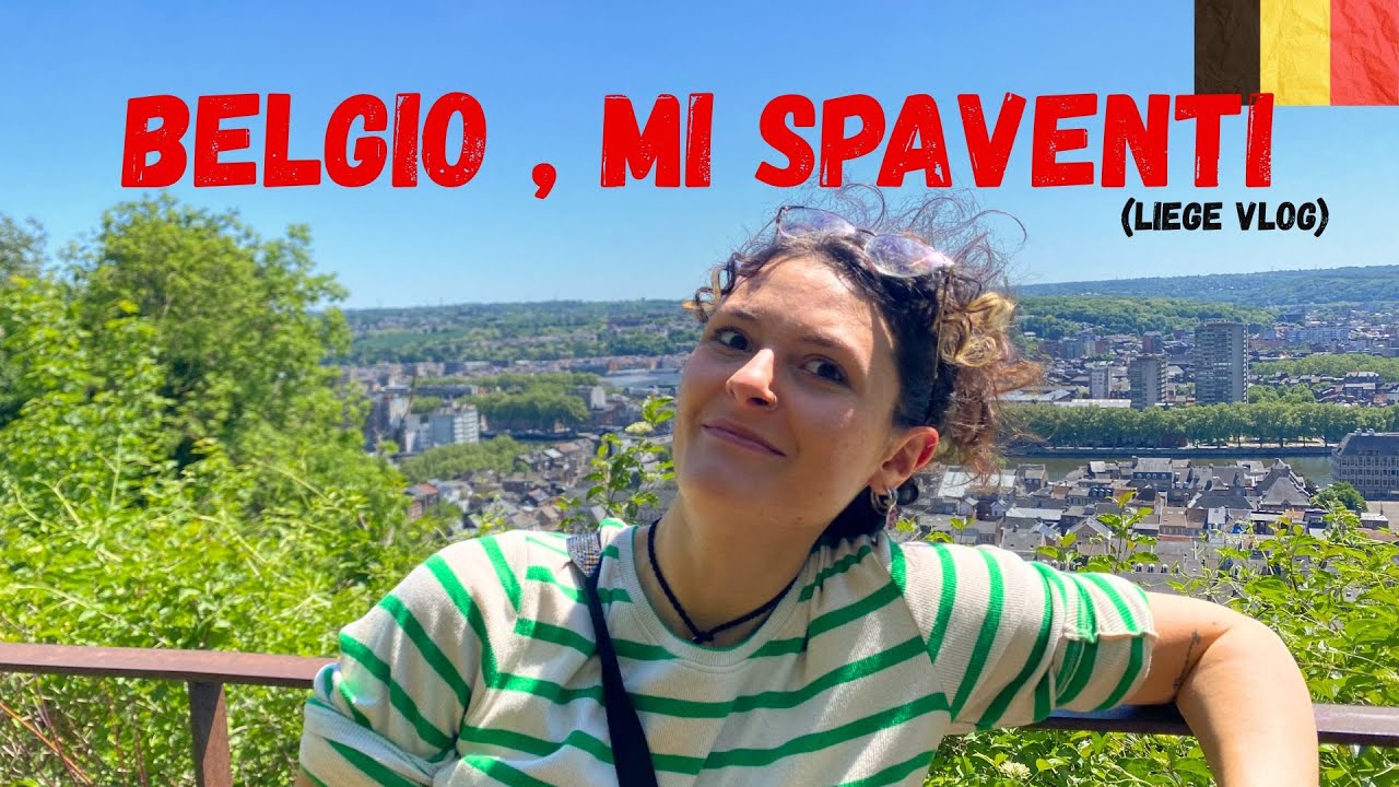 Prima volta in BELGIO , terribile ? (vlog una passeggiata a Liege)