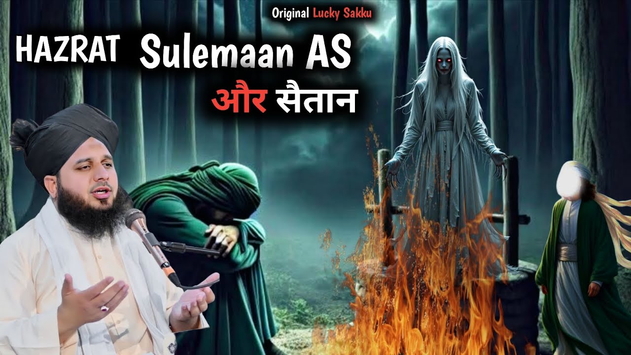हज़रत सुलेमान अलैहिस्सलाम और शैतान Peer Ajmal Raza Qadri luckysakku 