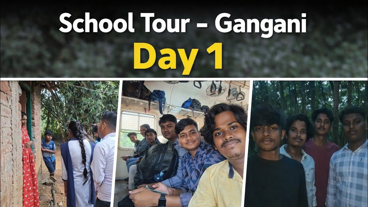 Exploring Gangani with Friends | School Tour Vlog| Nex Gen Pritam