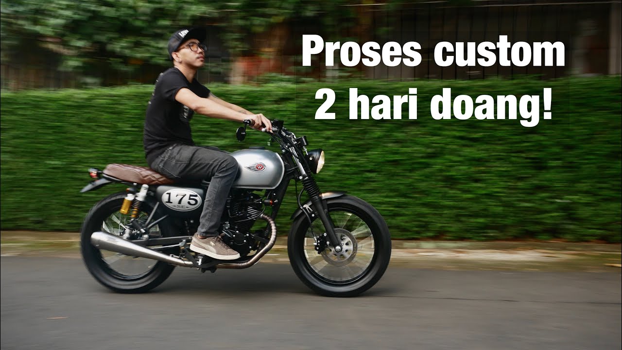 Custom Kawasaki W175, Modal Di Bawah 10 Juta!