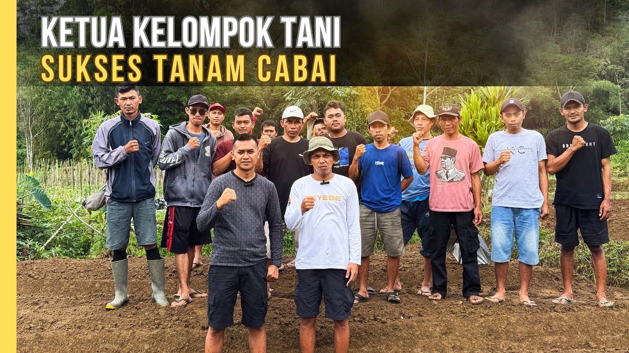Ketua Kelompok Tani Sukses Tanam Cabai Dengan Metode Ala Mas Udin