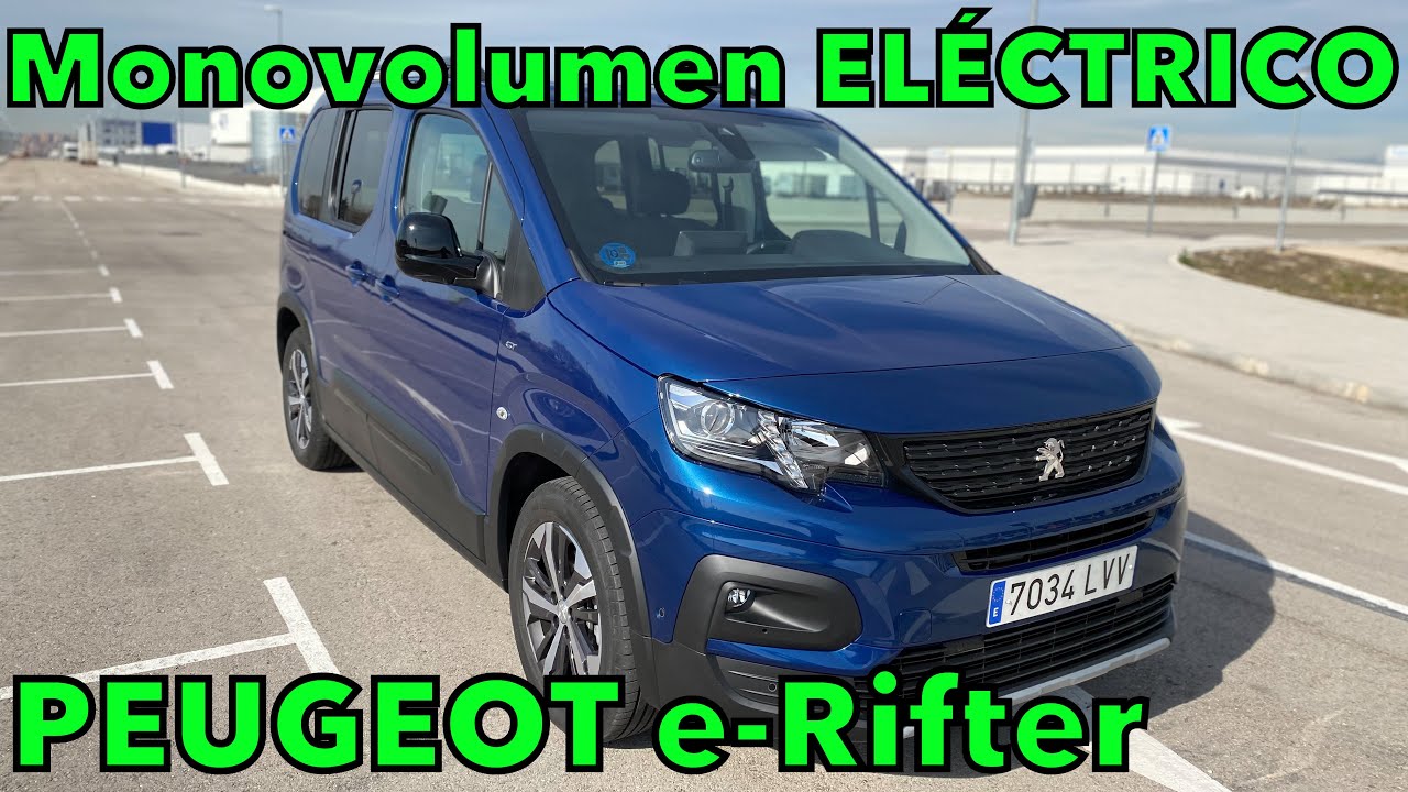 Peugeot e-Rifter 2022 la REVOLUCIÓN DE LOS MONOVOLÚMENES ELÉCTRICOS Review, prueba y opinión MOTORK