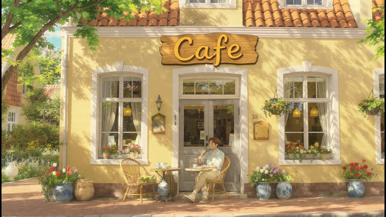 Cozy Cafe Desk Vibes | Background Music for Focus