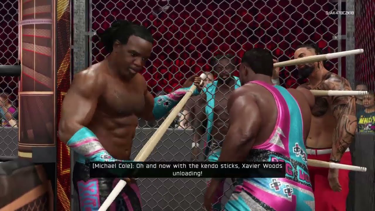 2K25 | 2K Showcase: The Bloodline Dynasty | The New Day против The Usos - 8 октября 2017 г.