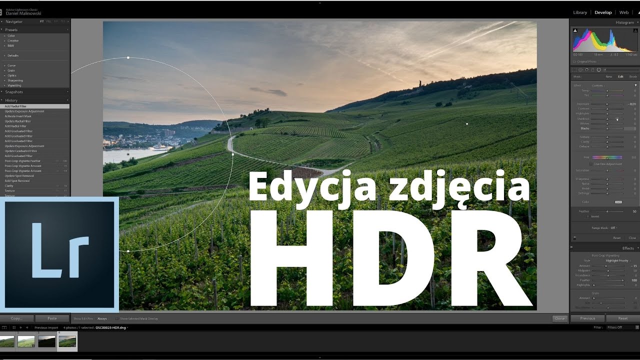 Edycja zdjęcia HDR | Adobe Lightroom
