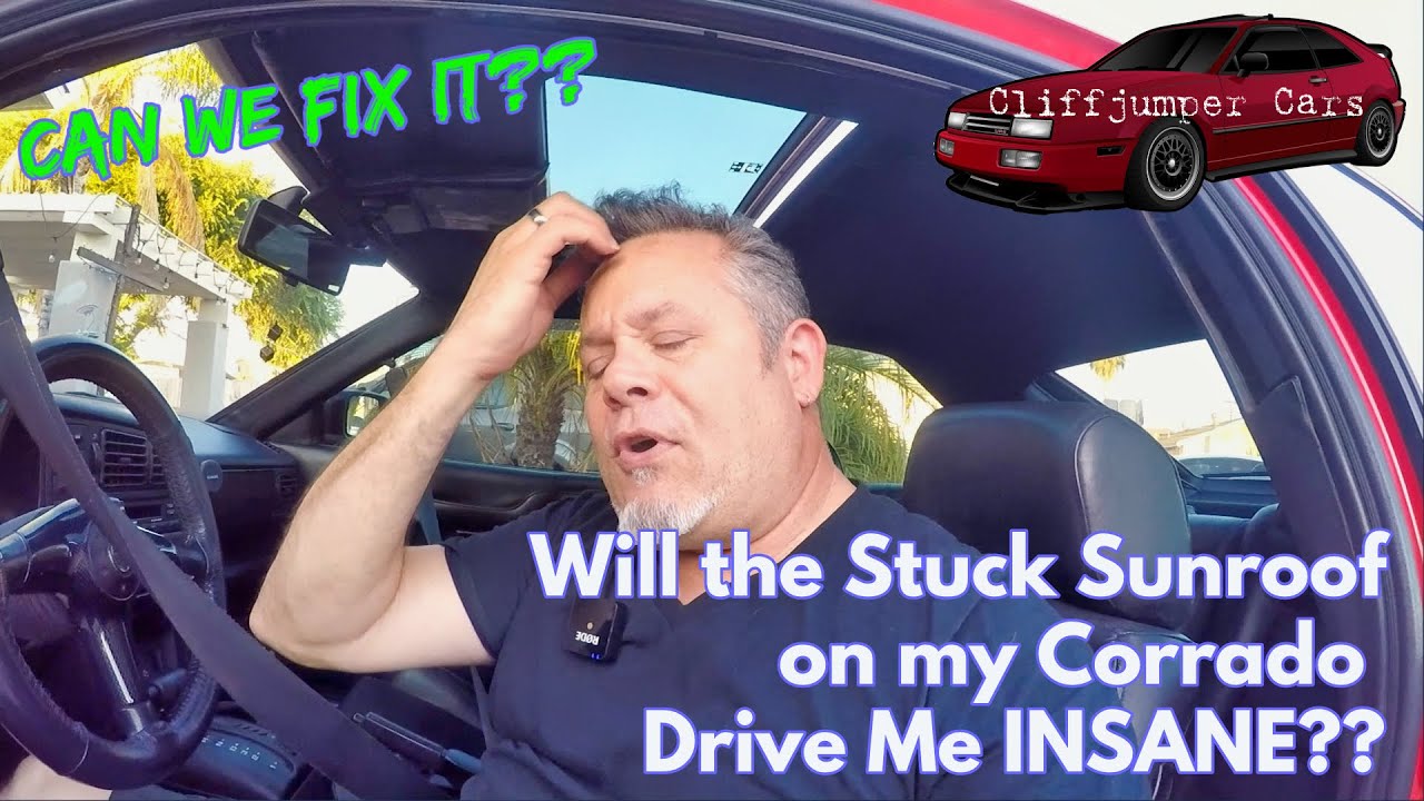 Can We Diagnose & Fix Our Corrado Sunroof On the Cheap?