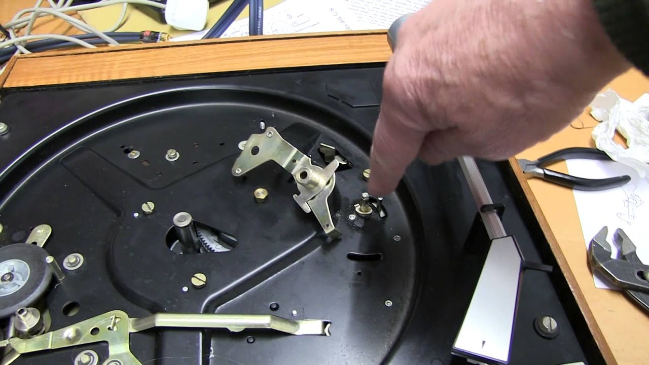 Проигрыватель пластинок Garrard Ap76. Обслуживание и тестирование.