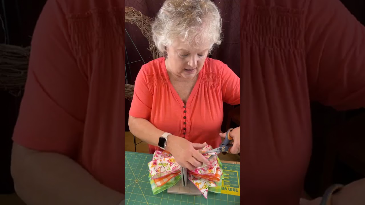 Making a Another Spring Wreath