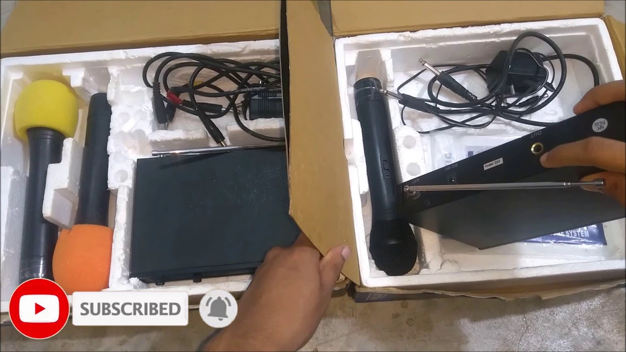 Ahuja dual channel wireless microphone-- ahuja awm 490v2----ahuja awm 490v1