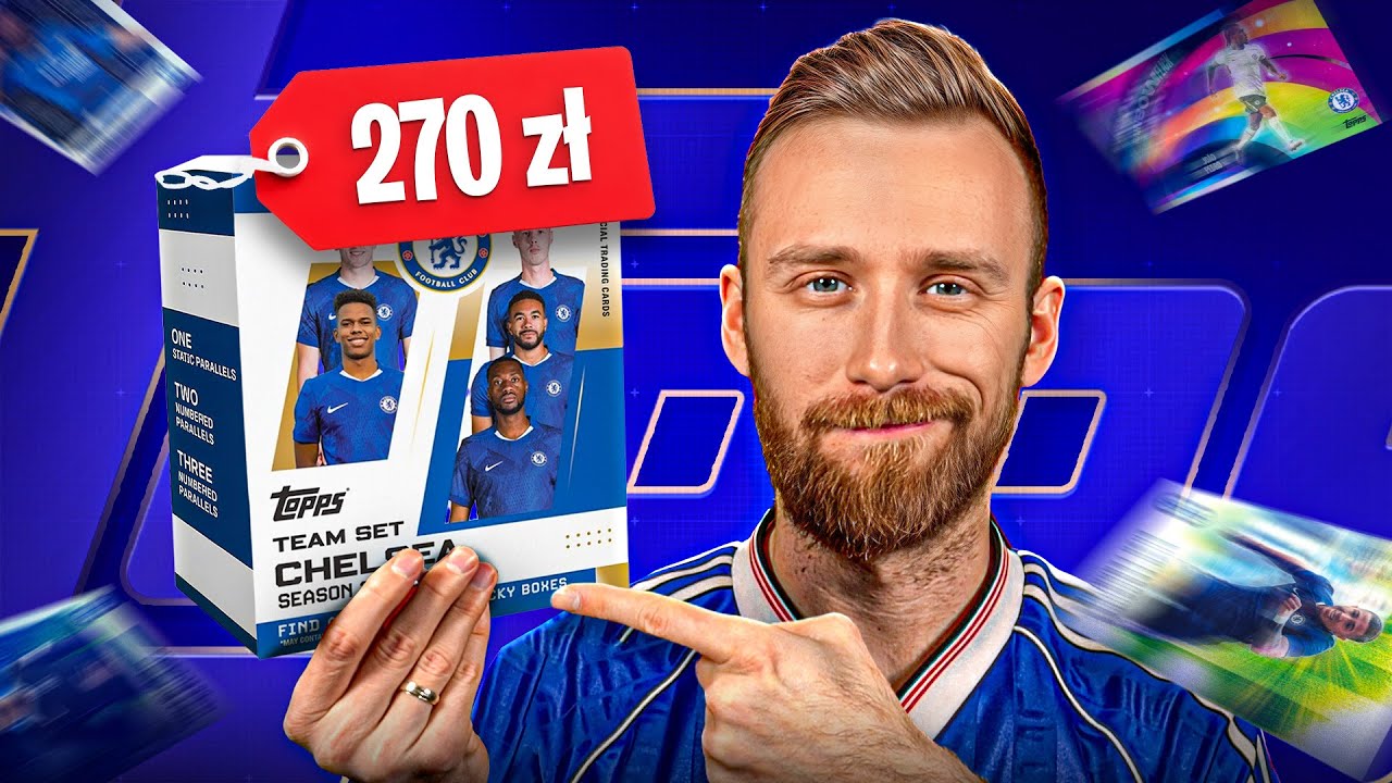 THE BLUES! Otwieram Topps Chelsea Team Set 25/26 Box warty 270 zł!