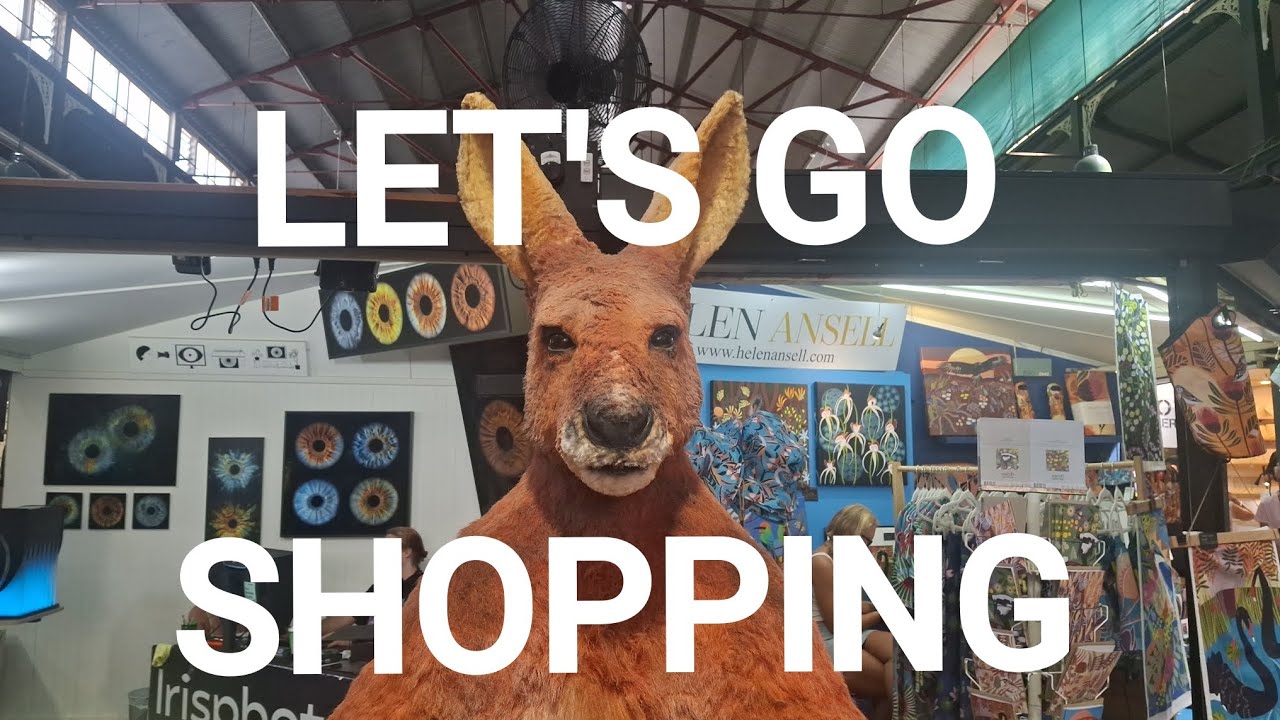 LET'S GO SHOPPING, FREMANTLE MARKETS. #SHOPPING #MARKETS #TENSIONTAMERTEA #fremantle #WA 