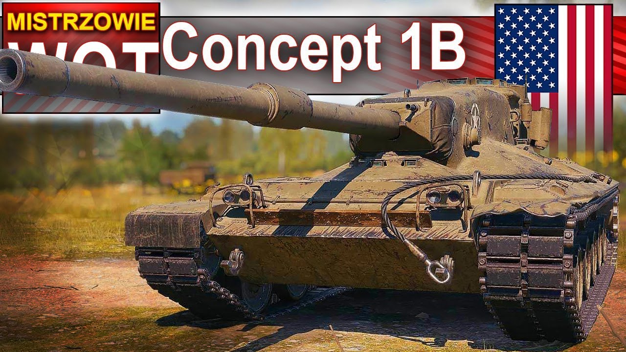 Concept 1b - wyciąg, mistrzostwo, fragowanie w jednym - World of Tanks