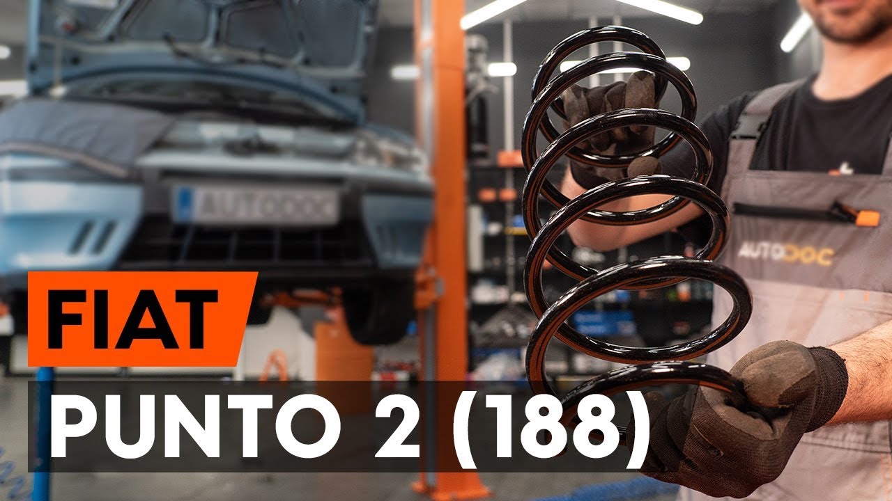 Comment remplacer ressort de suspension avant sur FIAT PUNTO 2 (188) [TUTORIEL AUTODOC]