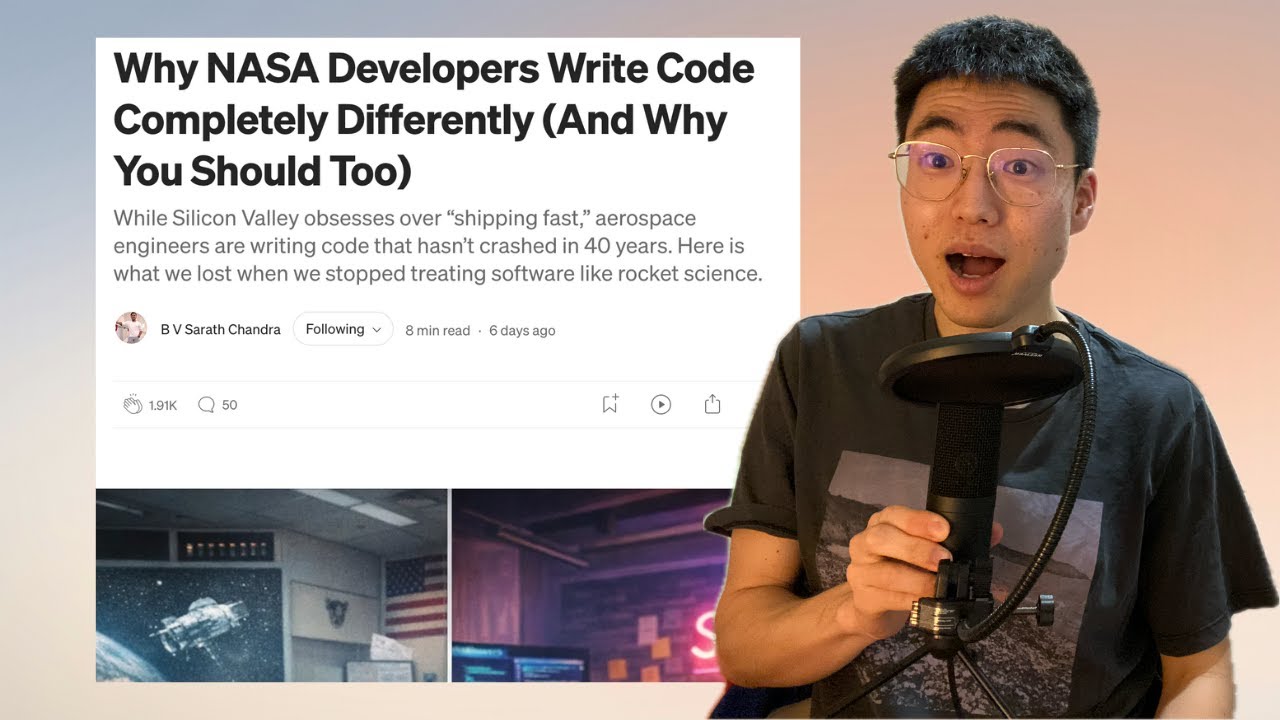 Why NASA Developers Write Code Completely Differently (And Why You Should Too)