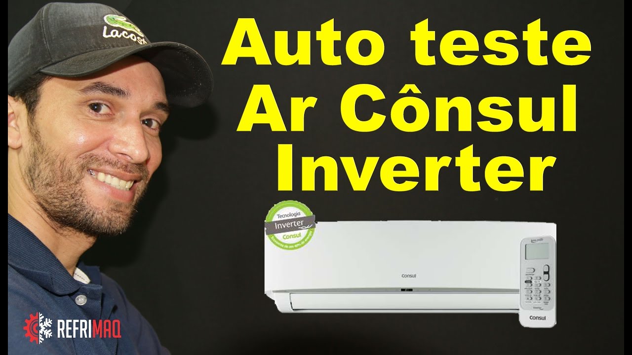 🔴Auto teste ar Consul inverter - Refrimaq.org
