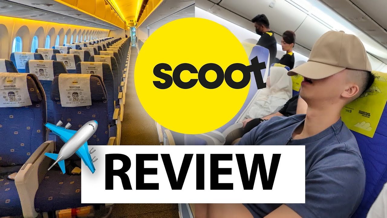 SCOOT Airlines Langstrecke Review ✈️ Lohnt sich die Airline? 🤔 Meine komplette Flugerfahrung