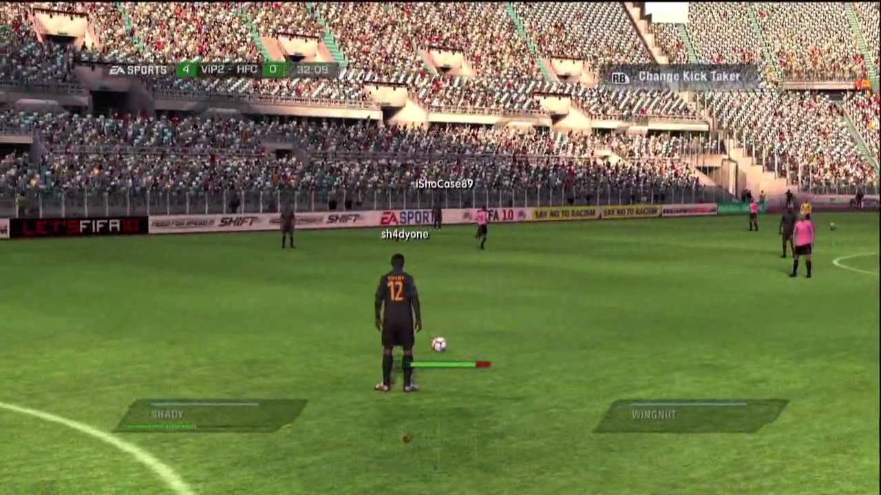 Fifa 10 Clubs: ViP2GAMING Vs Hack Em FC 1st Half