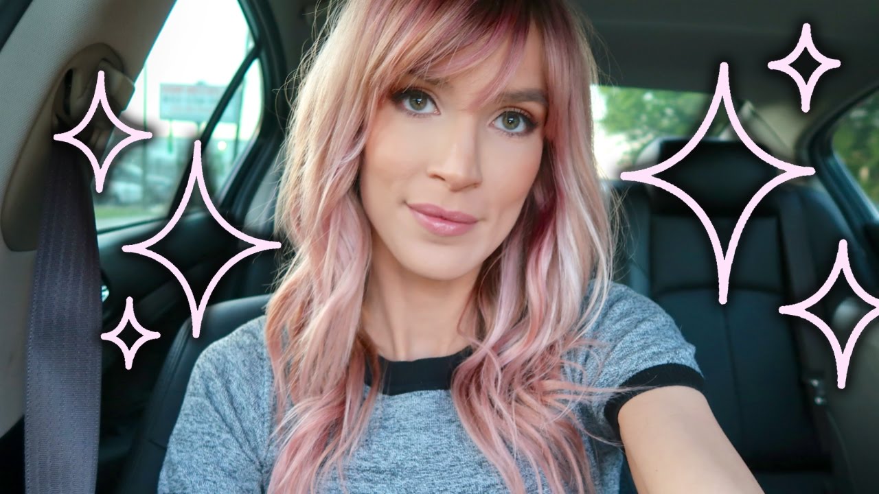 ROSE GOLD HAIR + DOG PARK PARTY | LeighAnnVlogs