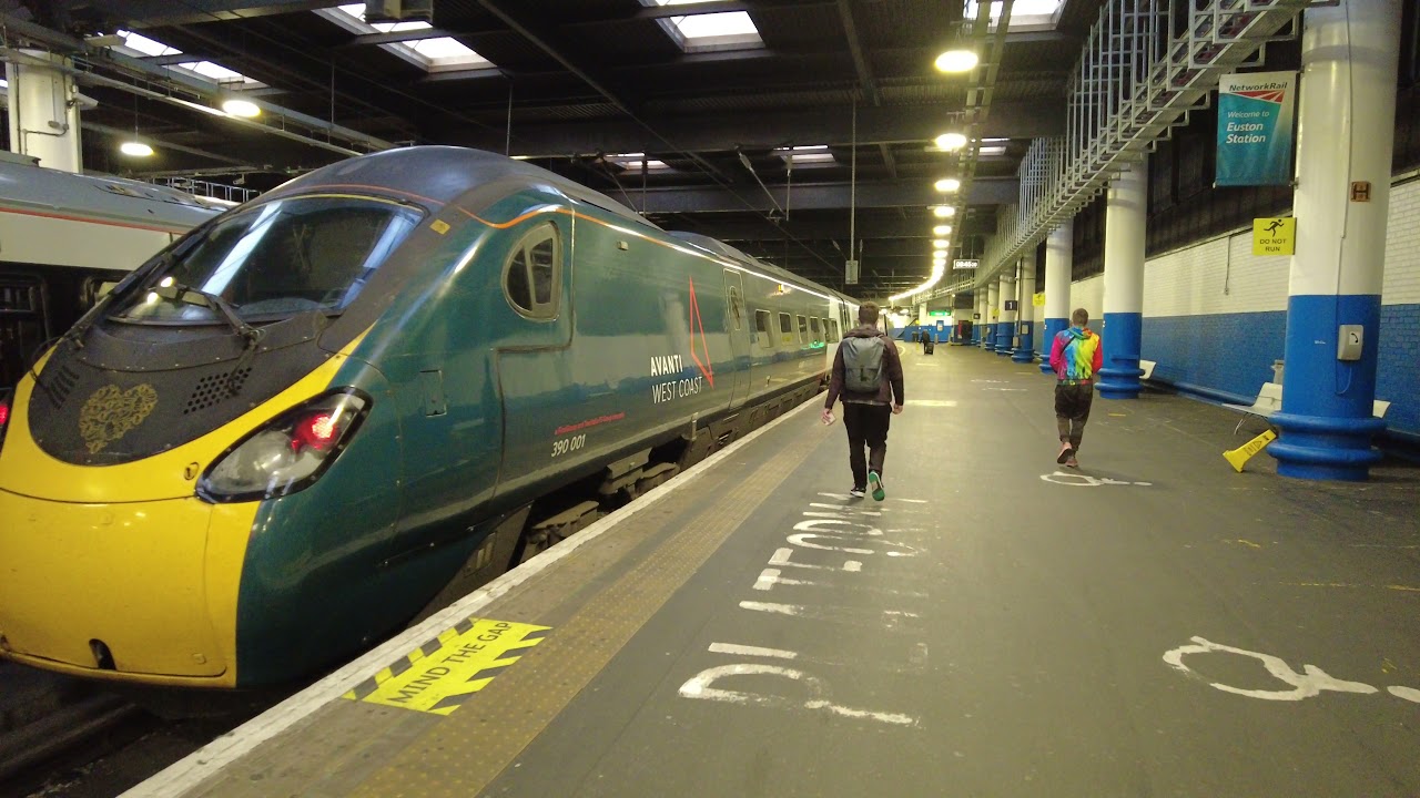 London Euston to Liverpool Lime Street
