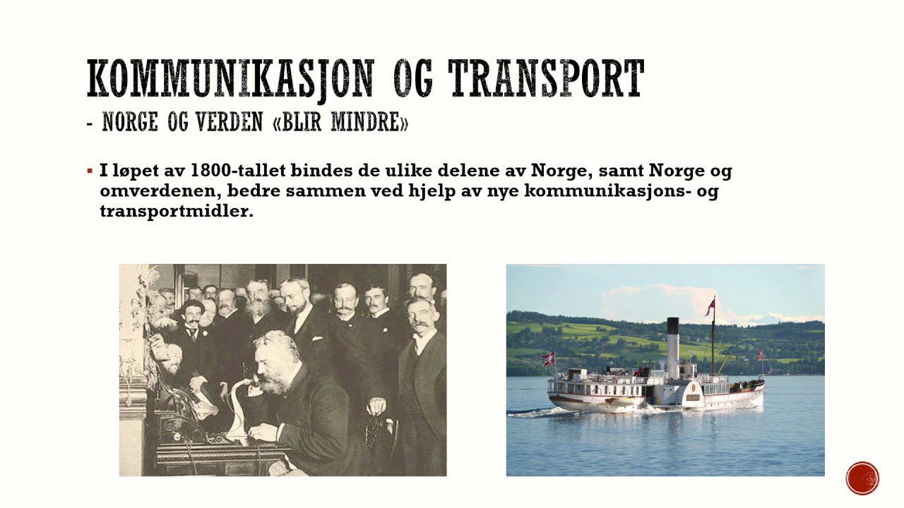 Den industrielle revolusjonen i Norge