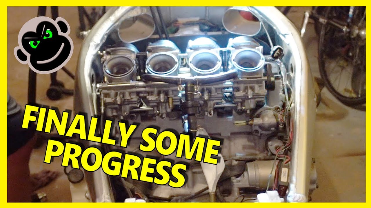INSTALLING CARBURETORS | 97 Suzuki GSXR 600 Build | Episode 8