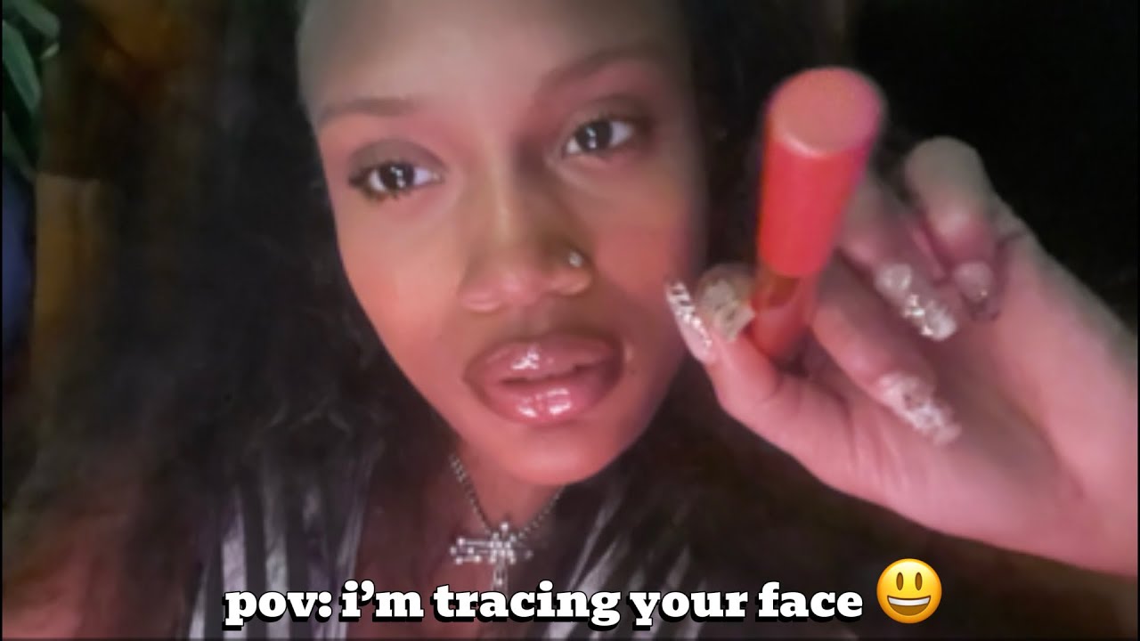 ASMR: Tracing Your Face and Positive Affirmations Roleplay