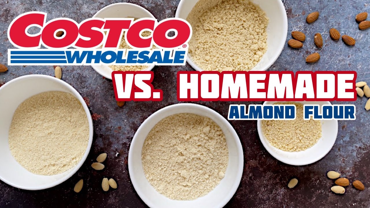 Домашняя миндальная мука против Costco | Как приготовить миндальную муку с контейнером Vitamix Dr...