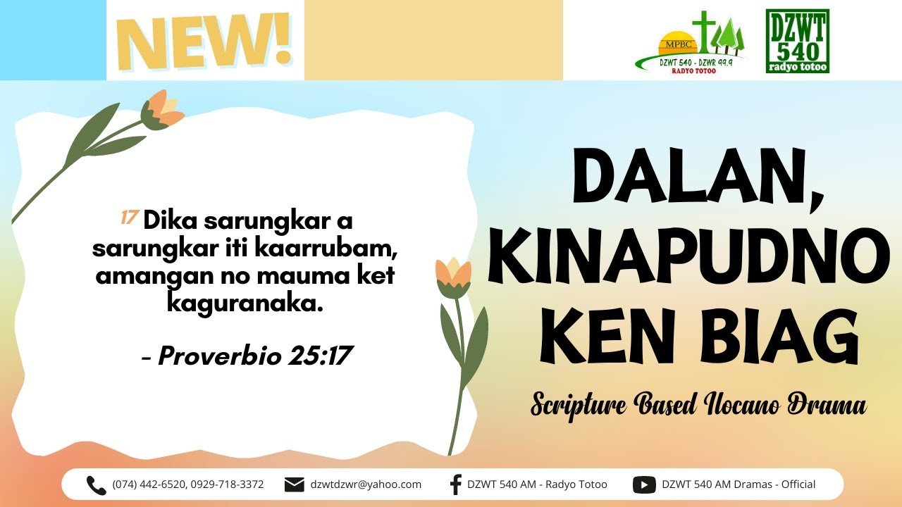 Dalan, Kinapudno ken Biag - July 22, 2024