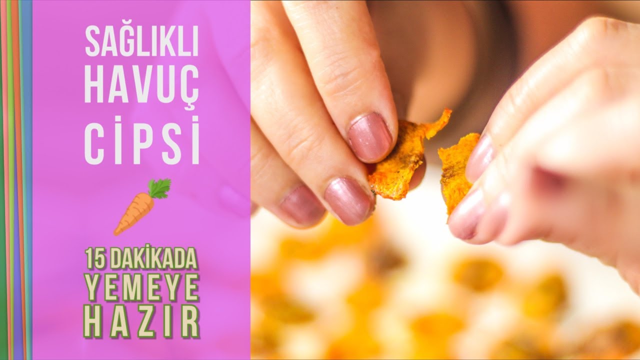 Pratik ve Çok Sağlıklı Havuç Cipsi Tarifi 🥕 15 Dakikada Hazır