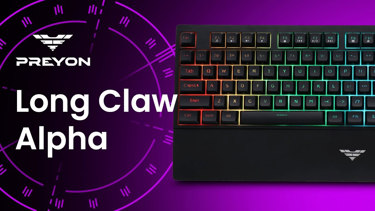 Klawiatura PREYON Long Claw Alpha