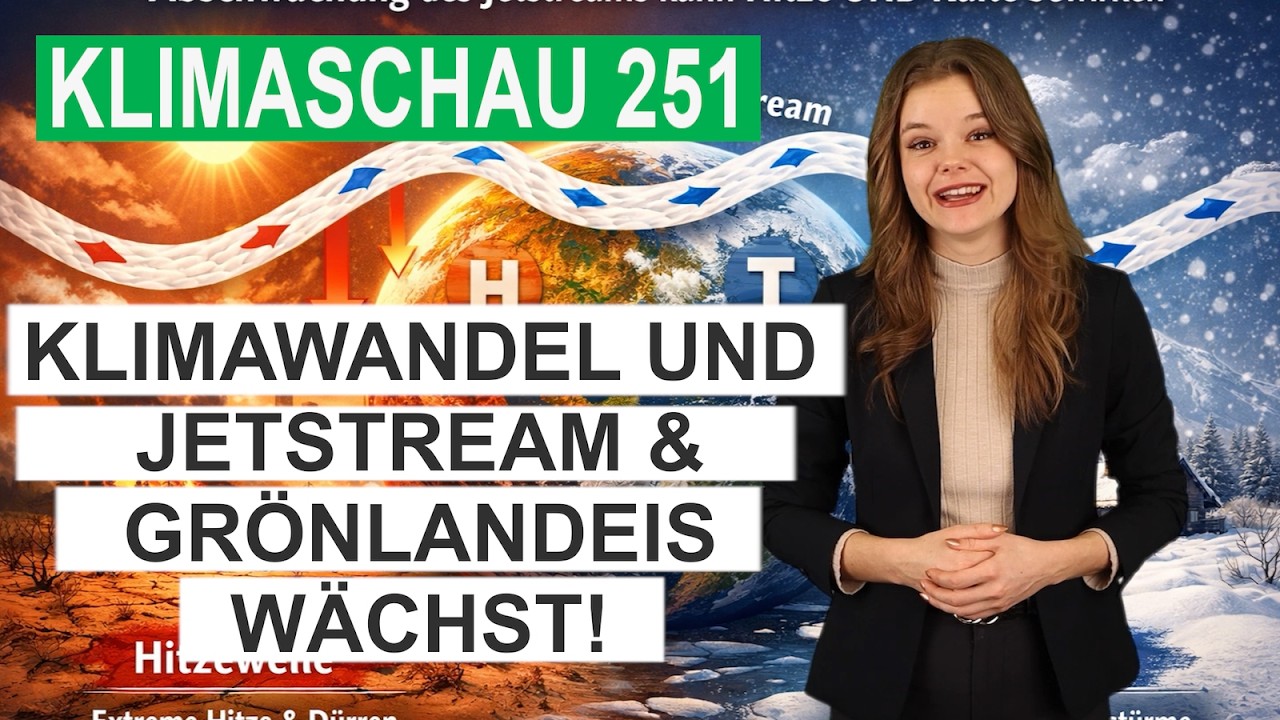 Kälte durch Hitze: der Jetstream und der Klimawandel - Klimaschau 251 a