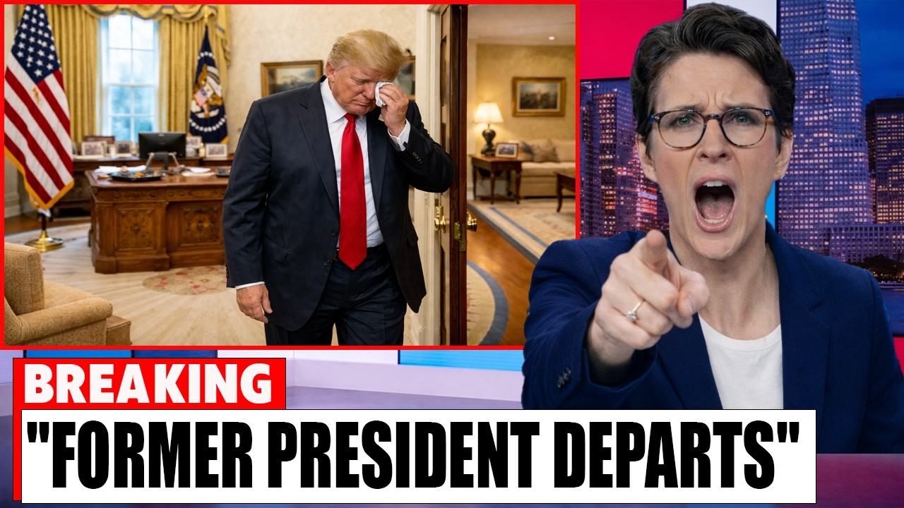 1 MIN AGO: Former President Removed From White House — Secret Service Facilitates 3:47 AM Departure