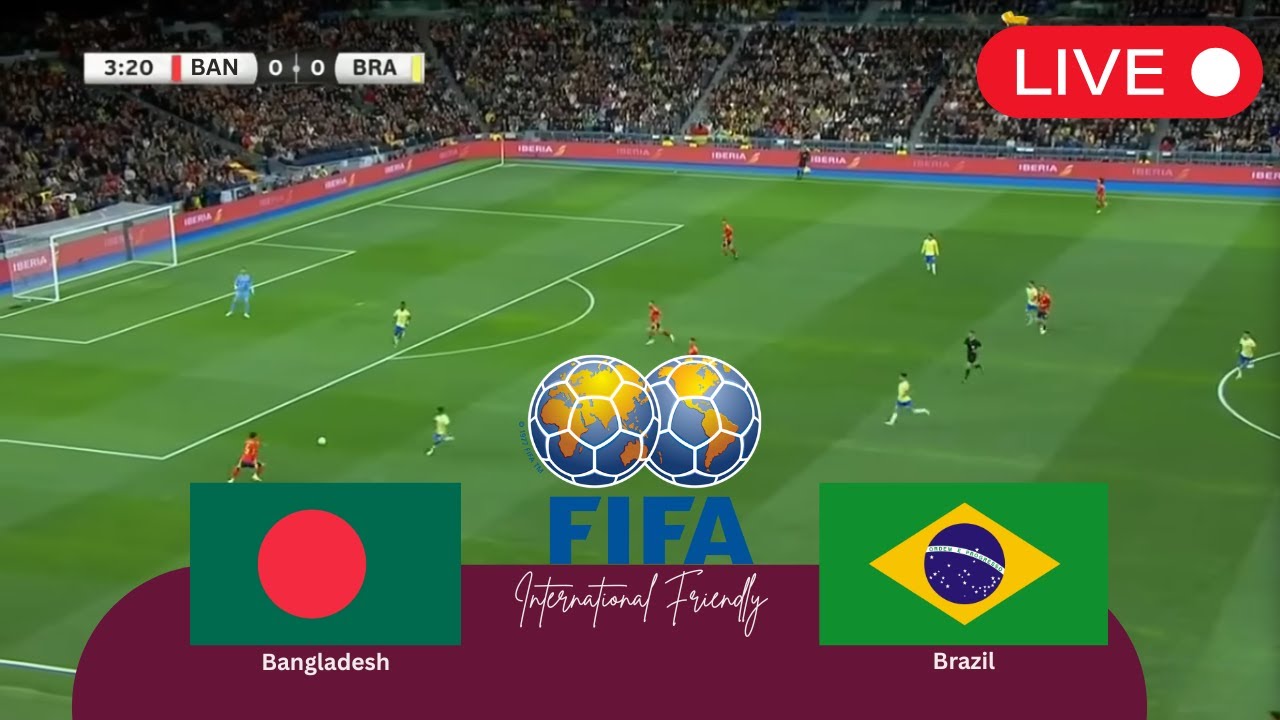 [LIVE] Bangladesh vs Brazil International Friendly 26 Full Match - eFootball PES 2021 Simulation