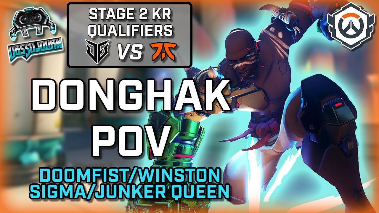 [Donghak POV] FNATIC vs VEC DAEJEON | Stage 2 KR Qualifiers | OWCS