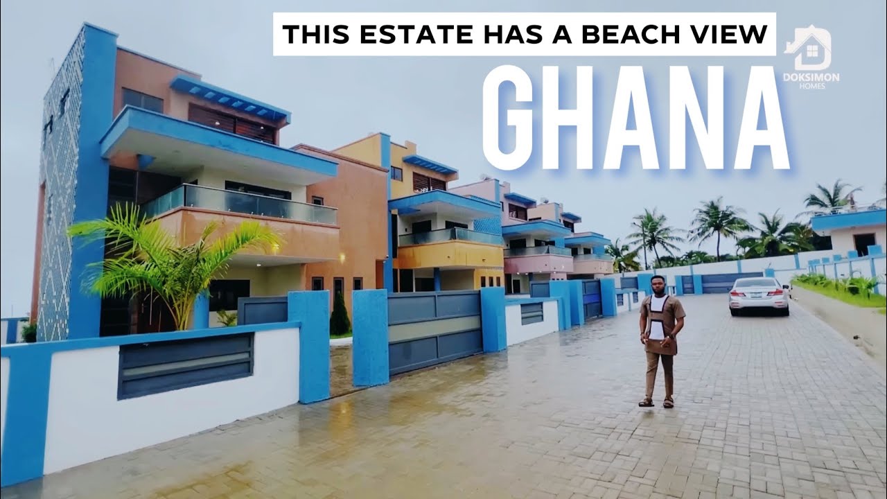 Furnished 4 Bedroom Townhouses with Beach View in a Gated Community in Ghana