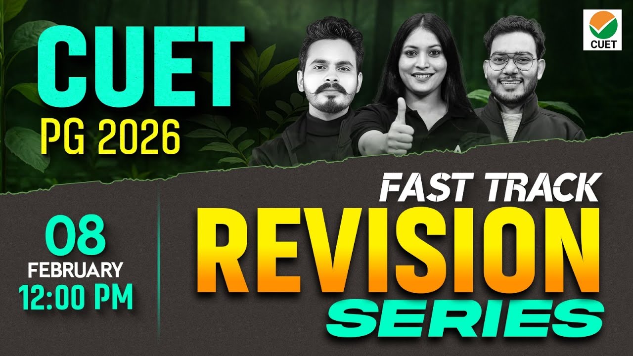 CUET PG 2026 Agriculture Science | Agriculture Science Fast Track Revision Class | CUET Agriculture