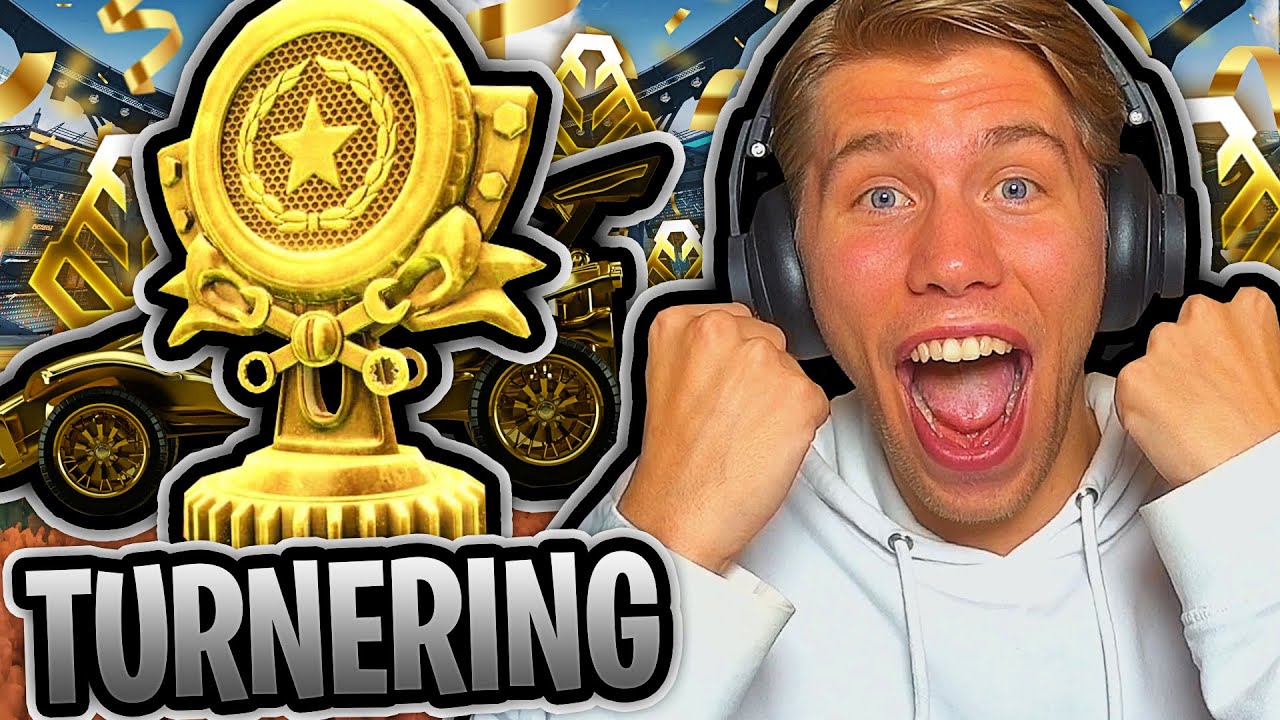 Min første turnering på ROCKET LEAGUE, og det endte slik... 🏆🔥