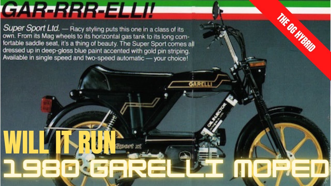 Garelli Super Sport 1980 года. Будет ли он ездить?